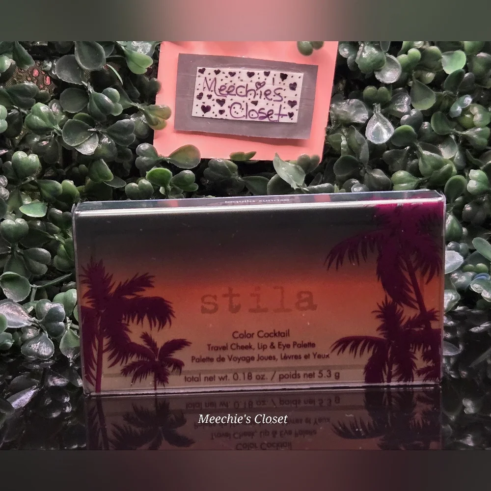 RARE Stila Color Cocktail Travel Palette • TEQUILA SUNRISE • NIB